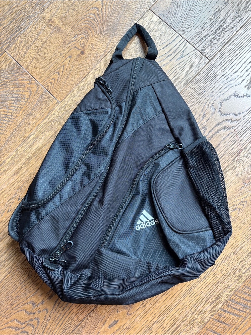 Adidas Black Cross Body Sling Messenger Bag - O/S